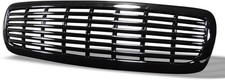 For 97-04 Dodge Dakotadurango Glossy Black Horizontal Front Bumper Grill Grille