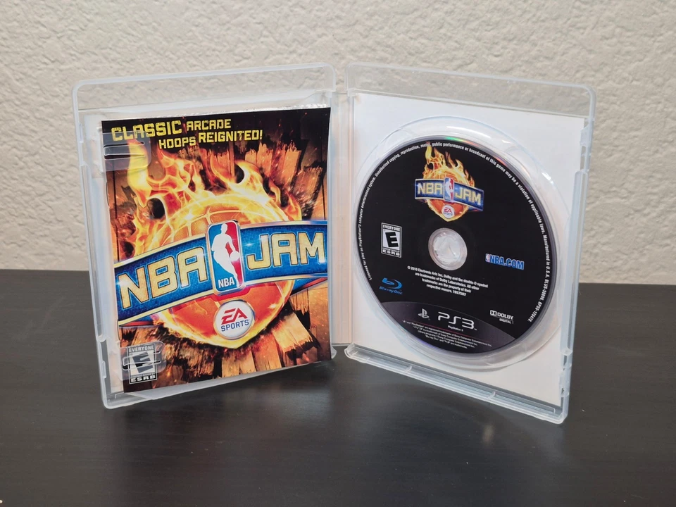 PS3 NBA Jam Game Basketball EA Sports Clean CIB Mint Disc Tested - Image 2 of 3