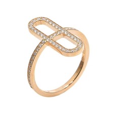 HERMES Ring Diamond 750PG US#6 P0056545