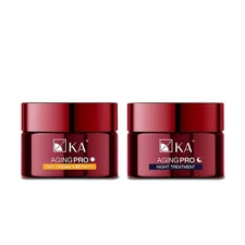KA Aging Pro Day Cream + Night Treatment Anti-aging Reduce Wrinkles Skin 30g SET