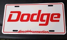 Dodge Truck Direct Connection Booster License Plate Mopar Dodge Dodge Truck Direct Connection Booster License Plate Mopar Dodge