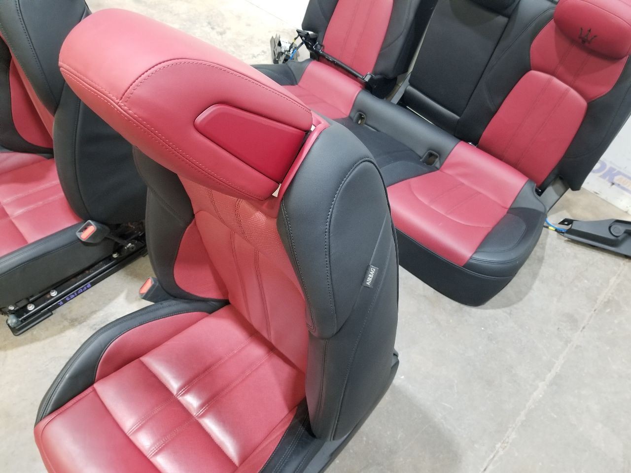 20 2020 MASERATI LEVANTE SQ4 GRANSPORT COMPLETE INTERIOR SEAT SET LEATHER 