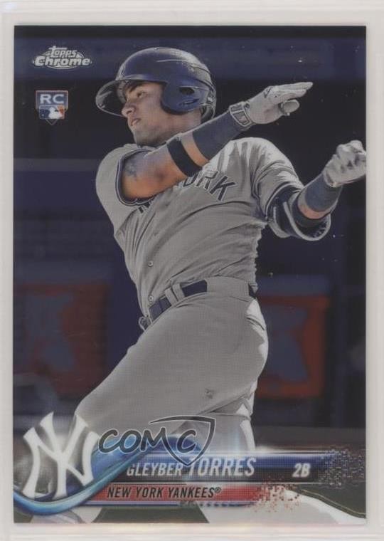 2018 Topps Chrome Gleyber Torres #31 4pa