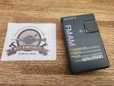 Sony SRF-19W Walkman Fm Stereo Am Radio Receiver with Belt Clip