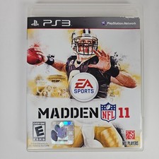 Madden NFL 11 (Sony PlayStation 3, 2010) CIB With Manual 