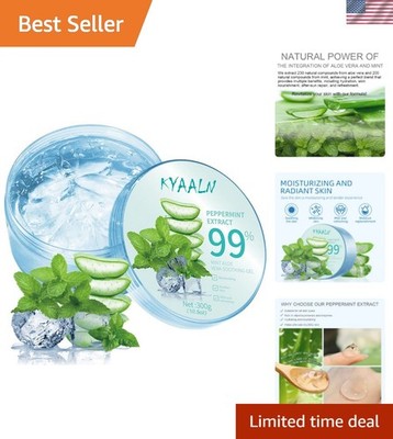 Gentle Aloe Vera Gel for Face & Hair - 5-in-1 Relief & Moisturization, 10.5 oz