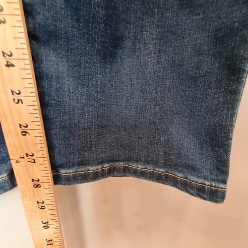 Torrid Feel The Fit Jeans Women's 4R Blue Weekend Boyfriend Straight Super Soft - Picture 4 of 9