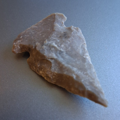 Knapped Stone Arrowhead Projectile Point Artifact Native American US Handmade