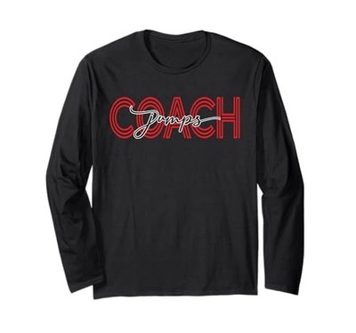 Jumps Coach   Athletics Track and Field   High Jump Long Sleeve T-Shirtfrom JP