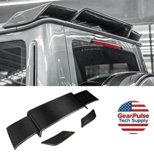 Carbon Fibre Style Rear Roof Spoiler For Mercedes G Class Wagon G63  W463 W464