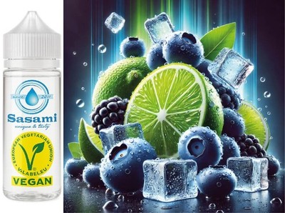Blueberry Lime Ice - Blaubeere Limette Ice Aroma Konzentrat - Vegan - Sasami - 1