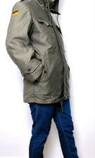 Orig. Vintage Bundeswehr Parka Oliv Gr. 1 mit Futter Feuchter Waldkirchen 1982