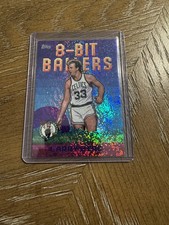 2025 Topps Larry Bird 8 bit ballers Purple Holo 96/250