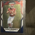 2017 Panini Prizm Patrick Mahomes II RWB Prizm RC #269 Chiefs Rookie RAW