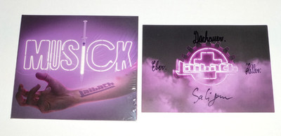 LAIBACH  : MUSICK -* SIGNED / AUTOGRAPHED *- CD 2026, *IN STOCK
