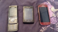 Bundle 3 Old Mobile Phones. Samsung G600 Sony Ericsson Experia Samsung Galaxy S3