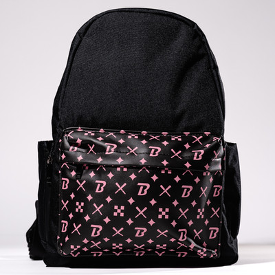 Blazy Susan Black Backpack | Smell-Proof Carbon Lining, Water-Resistant Nylon