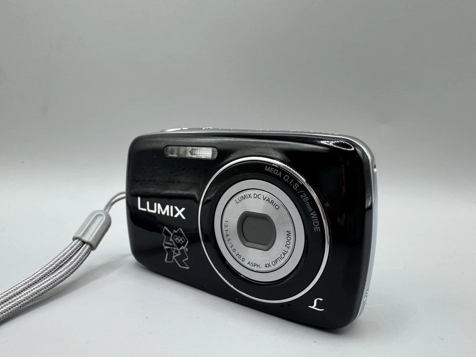 Panasonic LUMIX DMC-S3 12.1MP Digital Camera, Black - Tested, photo 4 of 5