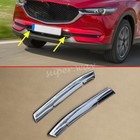 Front Lower Grill Trims For Mazda CX-5 KF 2017-2021 Chrome Griller Accessories