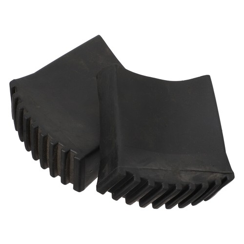 2 Pcs Non-slip Feet Rubber Ladder Leg Caps Furniture Sliding Pad Shoe