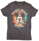 Disney Mickey Mouse Original Since 1932 Distressed Mens Charcoal Heather T-Shirt