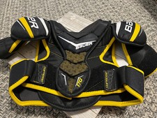 Bauer Supreme 170 Hockey Shoulder Pads Youth Small (S/P) Black/Yellow