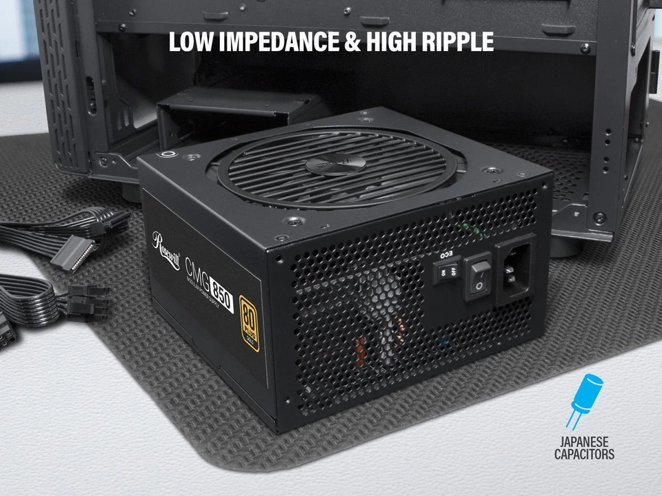 Rosewill CMG Series, CMG850, 850W Fully Modular Power Supply, 80 PLUS GOLD Certi - Image 3 of 4