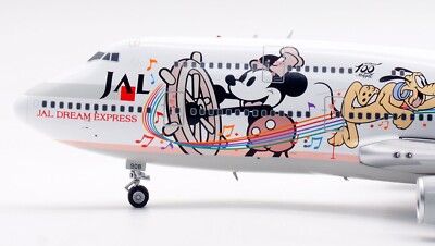SQ Wings 1:200 JAL Japan Airlines Boeing B747-400D Diecast