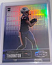 RARE TYQUAN THORNTON /75 ROOKIE CARD 2022 PANINI HONORS NEW ENGLAND PATRIOTS