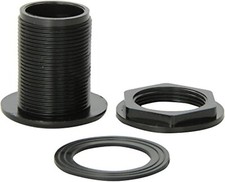 Lifegard Aquatics 1-Inch Slip Bulkhead Fitting