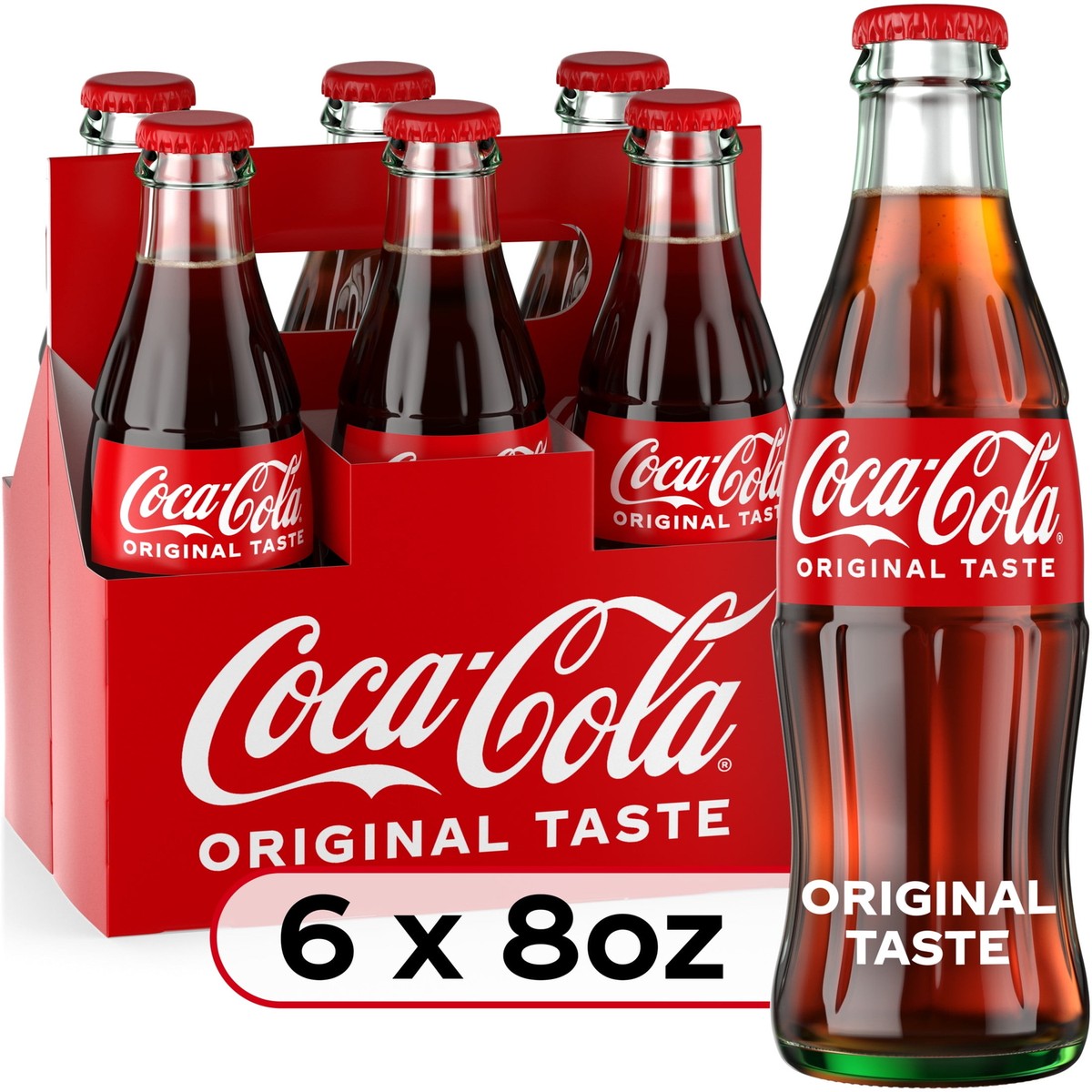 Coca-Cola クラシックボトル 500ml 6本セット Coca-Cola Classic, 8 Fl Oz Glass Bottles, 6 count | eBay