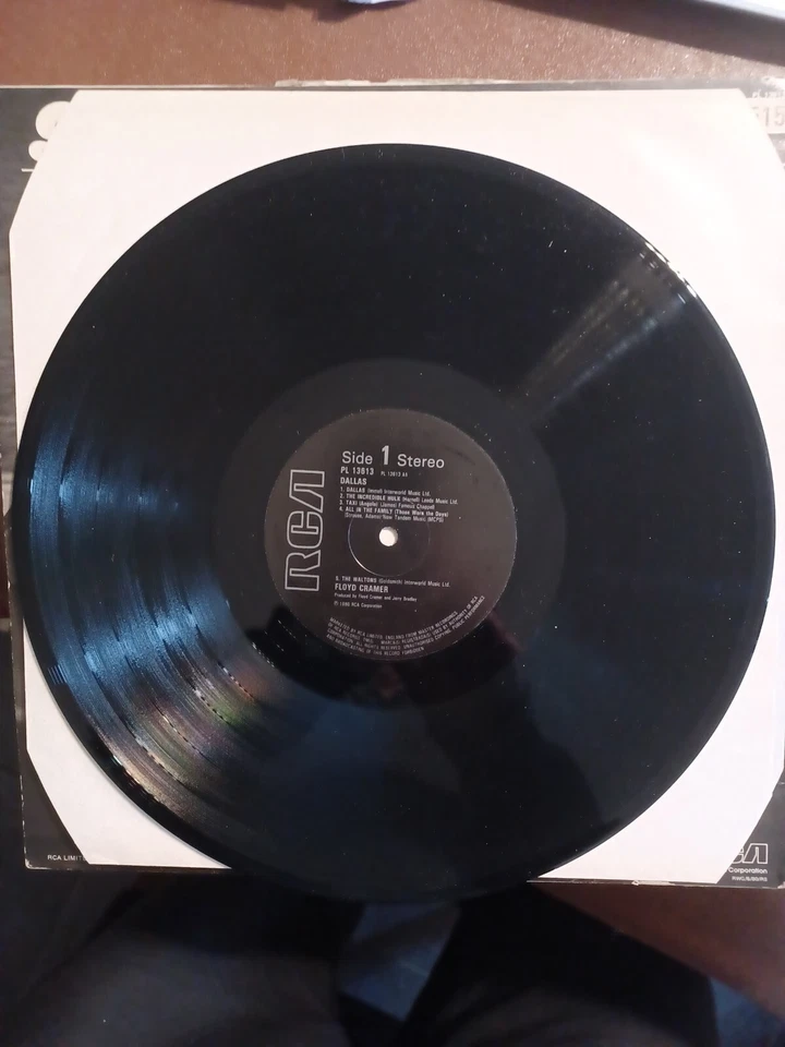 FLOYD CRAMER DALLAS VINYL LP 1980 - Image 3 of 4