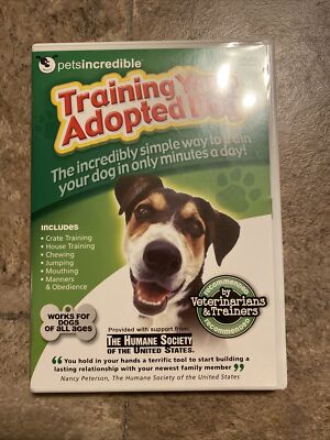 Training Your Adopted Dog (DVD) 852902001162|