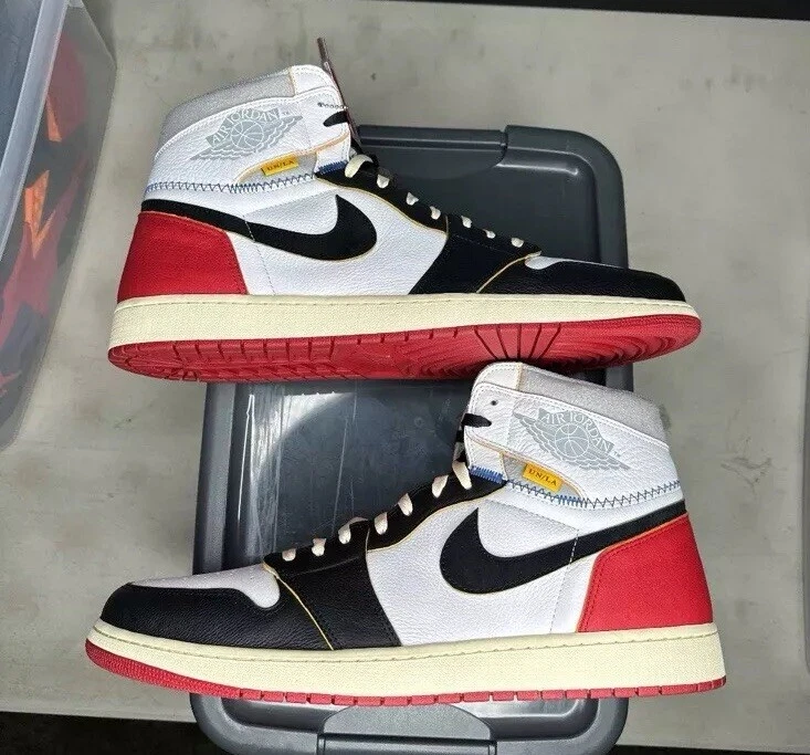 Jordan 1 Retro High NRG Sample x Union LA Black Toe for Sale