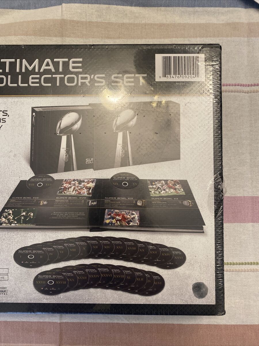 SUPER BOWL COLLECTION I-XLVI DVD see full description on the
