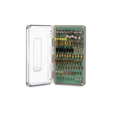 FISHPOND TACKY DAYPACK FLY BOX WITH MAGNETIC CLOSURE AND SILICONE FLY ANCHORING