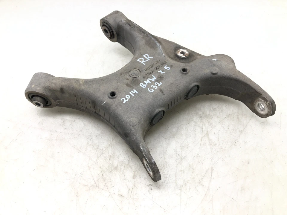 BMW X5 F15 X6 F16 2014-2018 paso derecho suspensión trasera brazo de control inferior OEM Foto 2 de 4