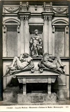 Medici Chapel Monument to Giuliano de' Medici, Michelangelo, Florence, Italy
