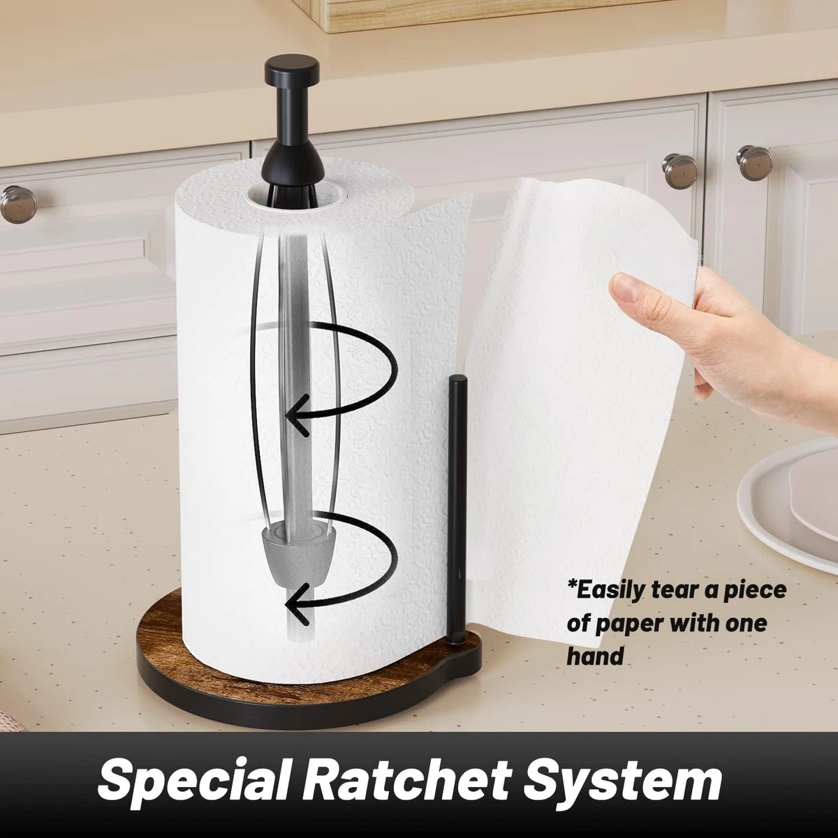 Paper towel countertop holder new arrivals