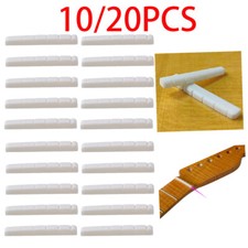 10/20x BONE Nut For Fender ST Electric Guitar 42X3.5X5mm Luthier saddle US