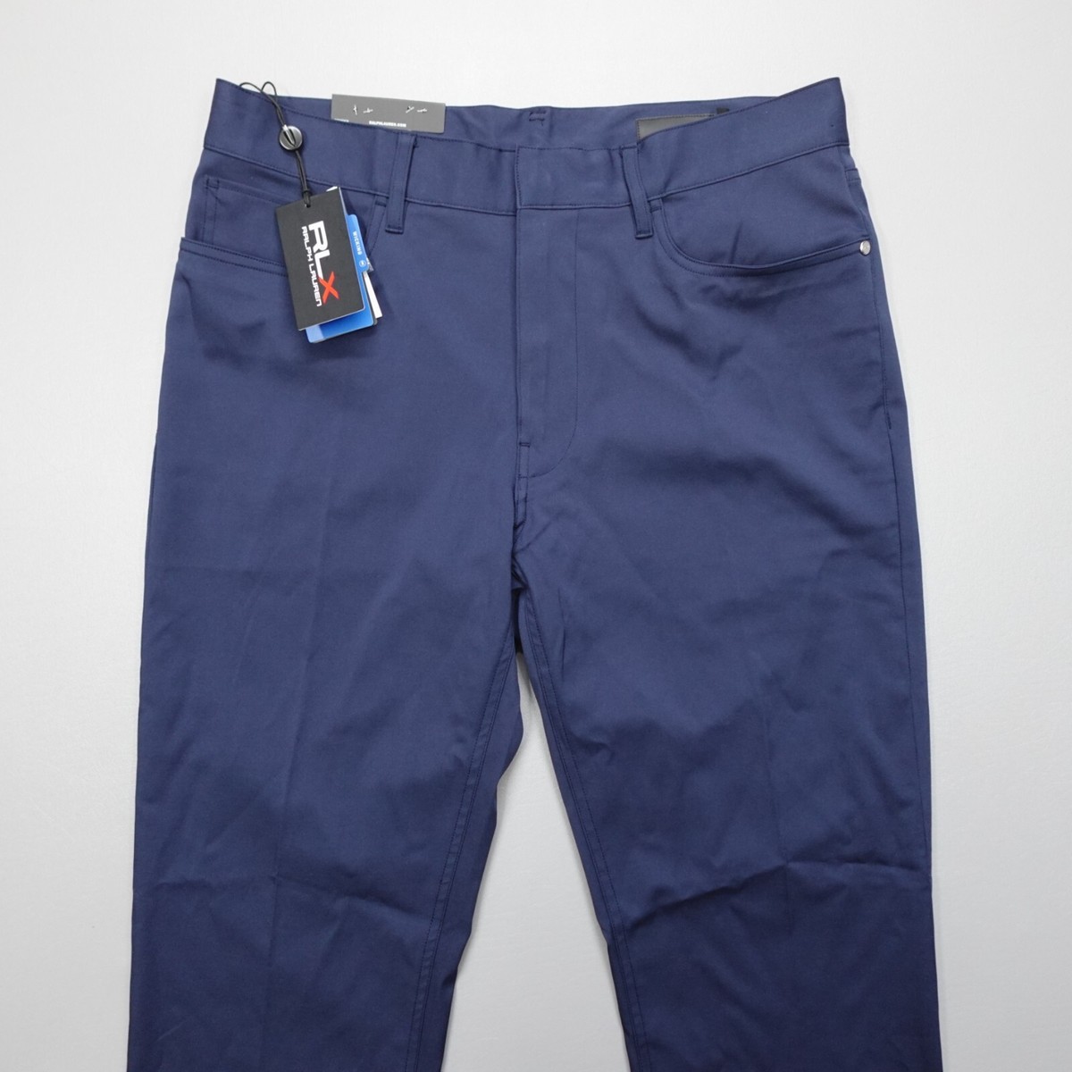 ラルフローレン RLX GOLF パンツ ネイビー 32 RLX Ralph Lauren Tailored Fit Lightweight Golf Pants Navy