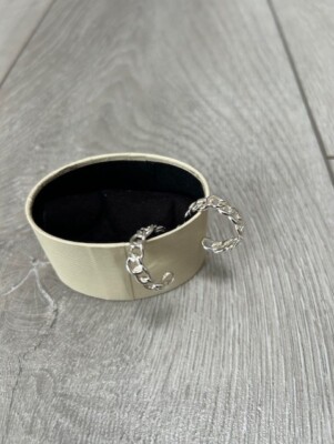 LINKS OF LONDON SIGNATURE LINKS STERLINGSILBER CREOLEN SEHR SELTEN
