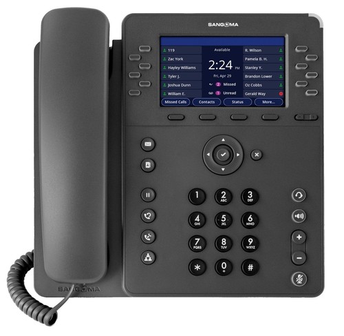 Polycom VVX 400 Gigabit Display IP VoIP Desk Phone Used - tested