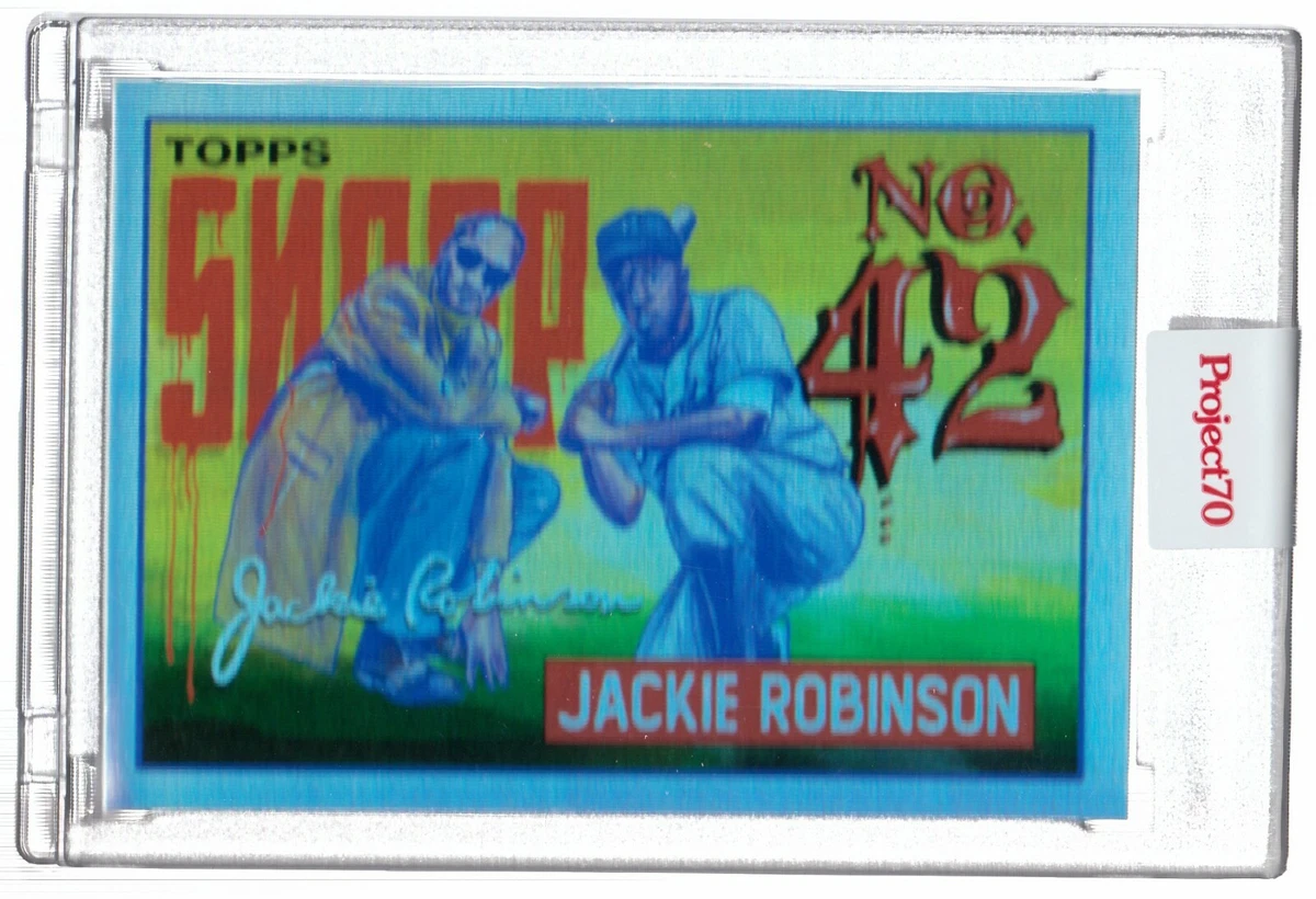 2021 Topps Project 70 - Jackie Robinson Snoop Dogg #573 for sale
