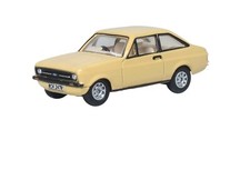 Oxford Diecast 76ESC005 OO Gauge Ford Escort Mk2 Sahara Beige
