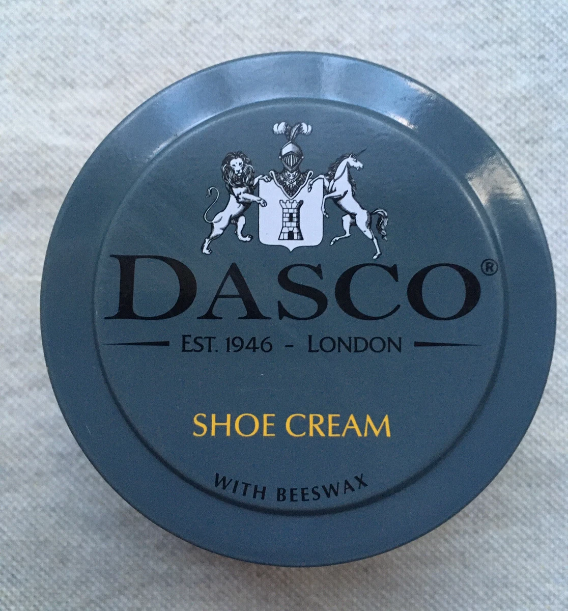 Dasco Shoe Polish 154 Signal Red Rouge Leather Shoe Bag Cream