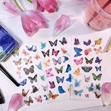 6pcs Washi Tape Cute Stickers Crafting Scrapbooking Children Kids Cartoon Gift