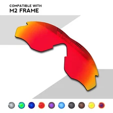 Wholesale POLARIZED Replacement Lenses for-Oakley M2 Frame OO9212 Sunglasses