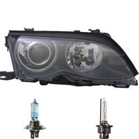 Xenon Scheinwerfer Links Schwarz D2S/H7 FüR BMW 3Er Touring E46 Inkl. Lampen