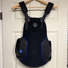 Quinn Medical Thuasne Sleeq Max Rigid Back Brace TLSO Universal Sizing Black